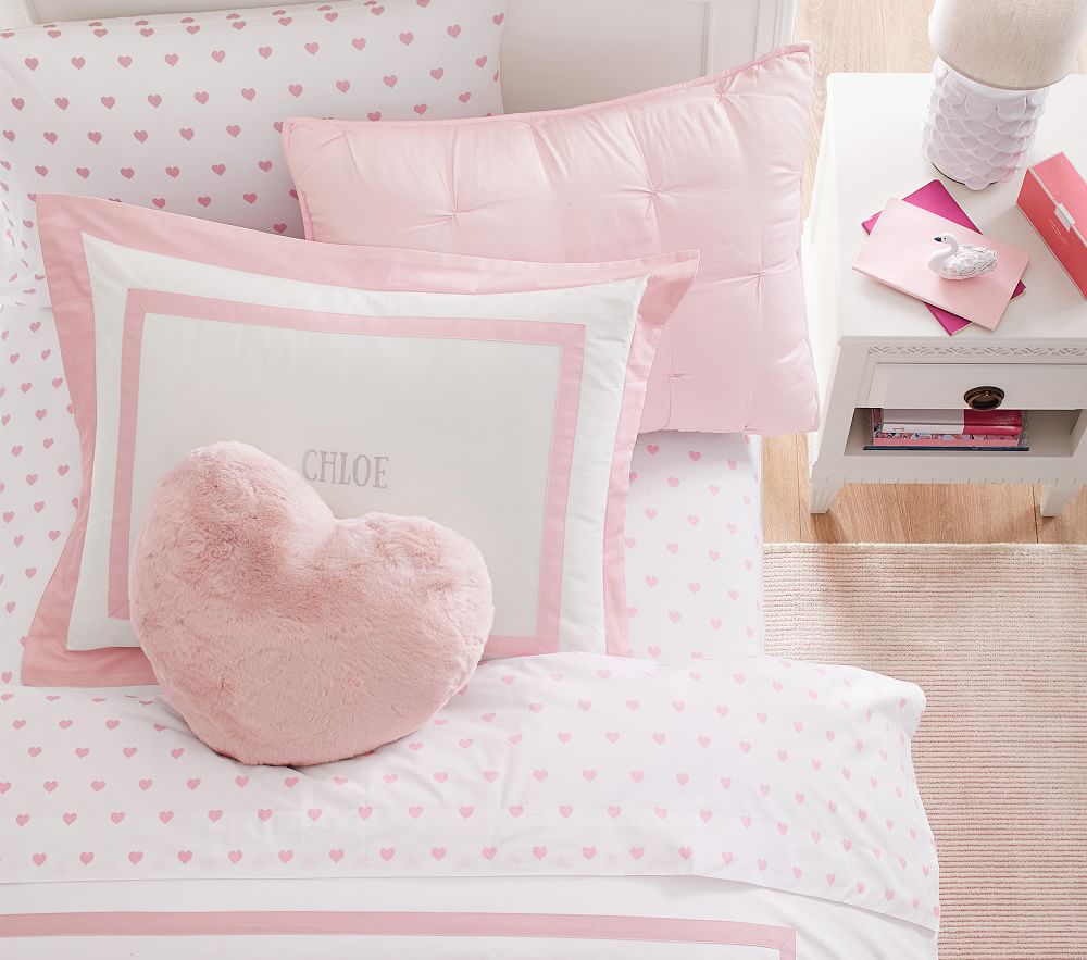 Organic Heart Sheet Set
